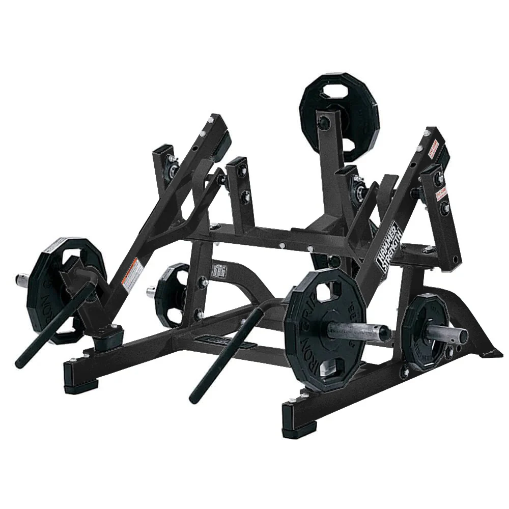 Hammer Strength Ground Base® Squat / High Pull - Life Fitness Brands