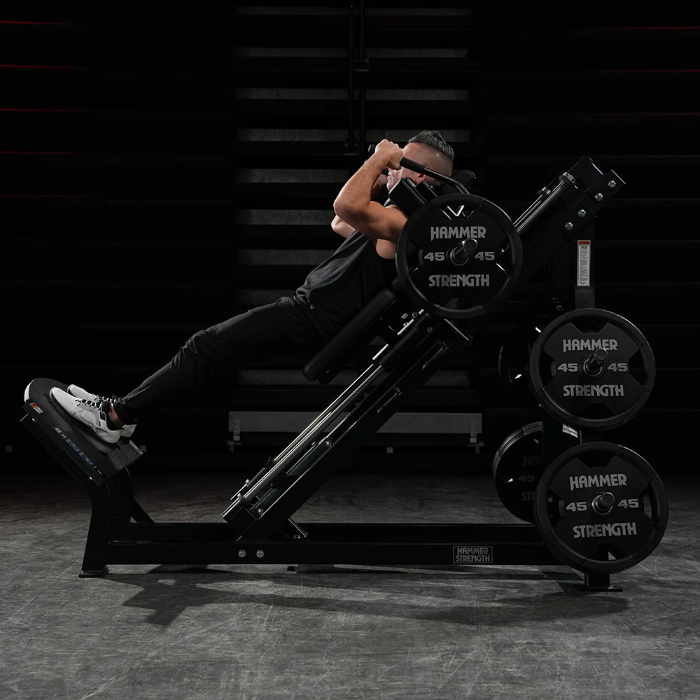 Hammer Strength Plate-Loaded Hack Squat - Life Fitness Brands
